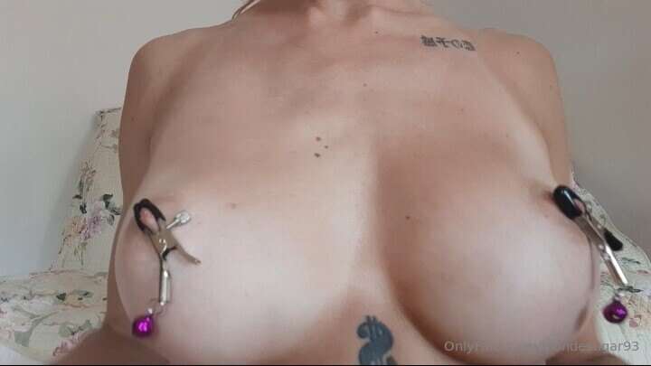 Do you like my nipple clamps? 6