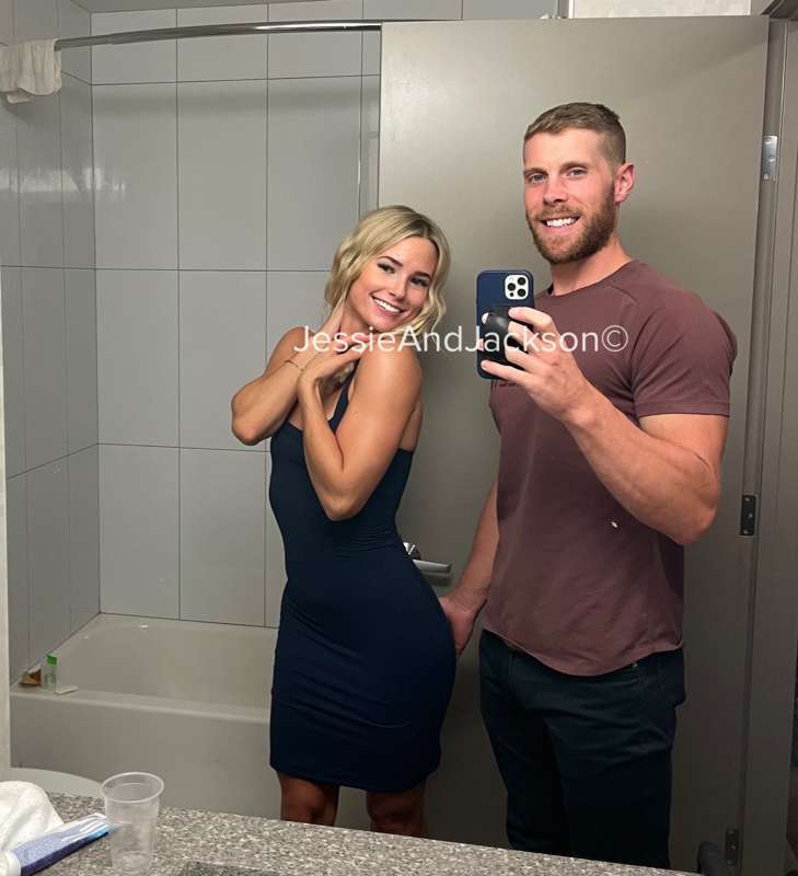 **Some SFW pictures we took together before we went out this.. 6