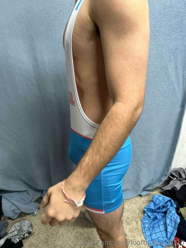 Wrestling singlet wearing private! 16