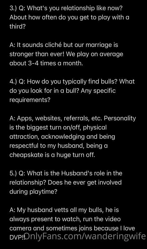 Here’s a fun Q&A about our Swinger Lifestyle!💋 3