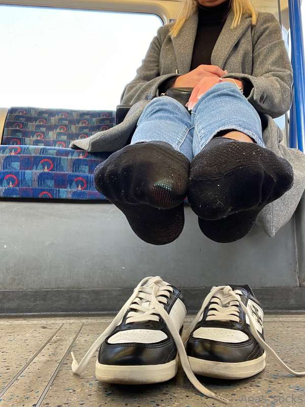 I was too busy taking my socks off on the train that I didn’.. 7