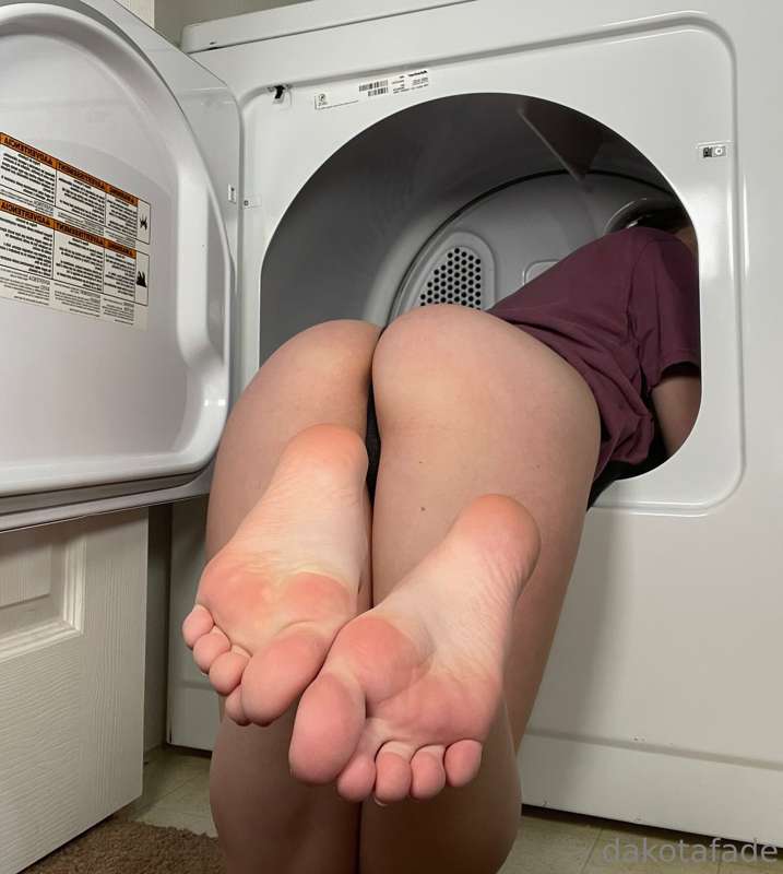 ah fuck I got stuck in the dryer, please help me get out 9