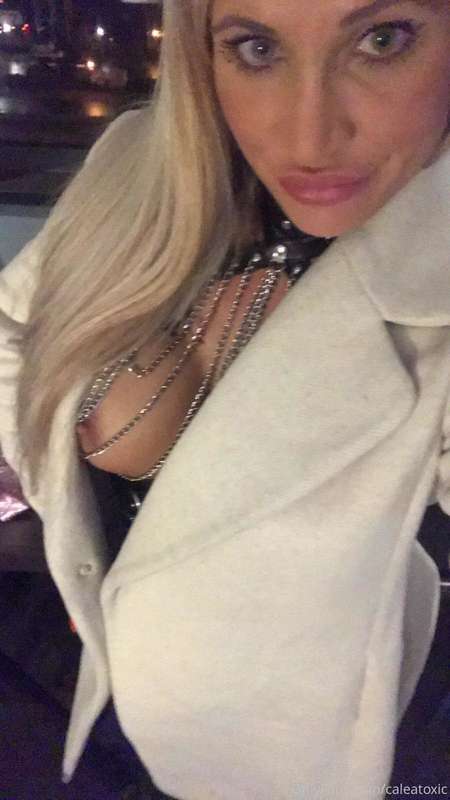 Friday night in Düsseldorf. Well, what am I wearing under my.. 3