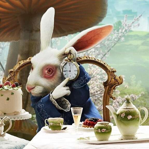 It’s Afternoon Tea Week!
And you’re all late for TEA 🤪⏱🐛🐰🎩

..