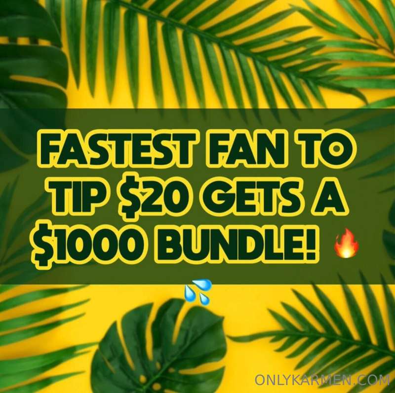 🔥 FASTEST fan to tip $20 unlocks $1000 worth of my hottest c..
