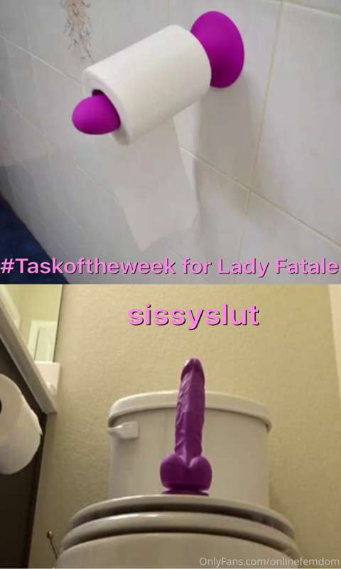 The #Taskoftheweek for @SissyJoyce .
SissyJoyce has 1 week t..