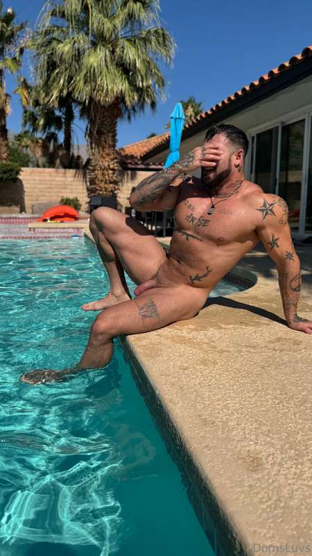 Me at the pool being a fool 😂 7