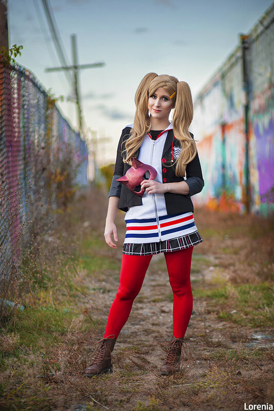 New photos of my Ann Takamaki cosplay. So happy I finally co.. 2