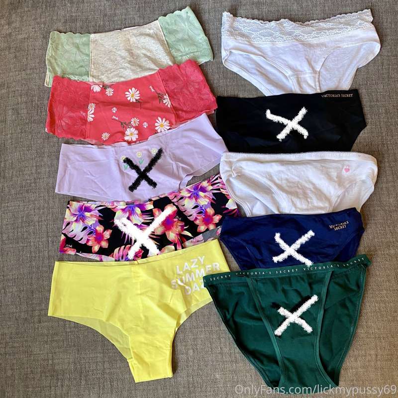 Panties! Message me if you want some 💦👙 1