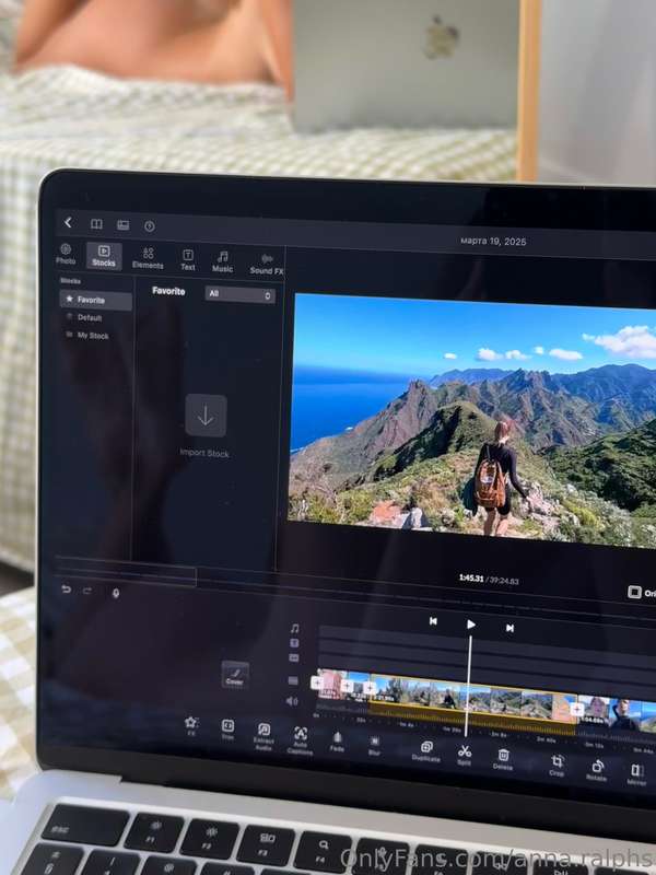 Hi guys 🤍Currently editing a new video for you — and this on..