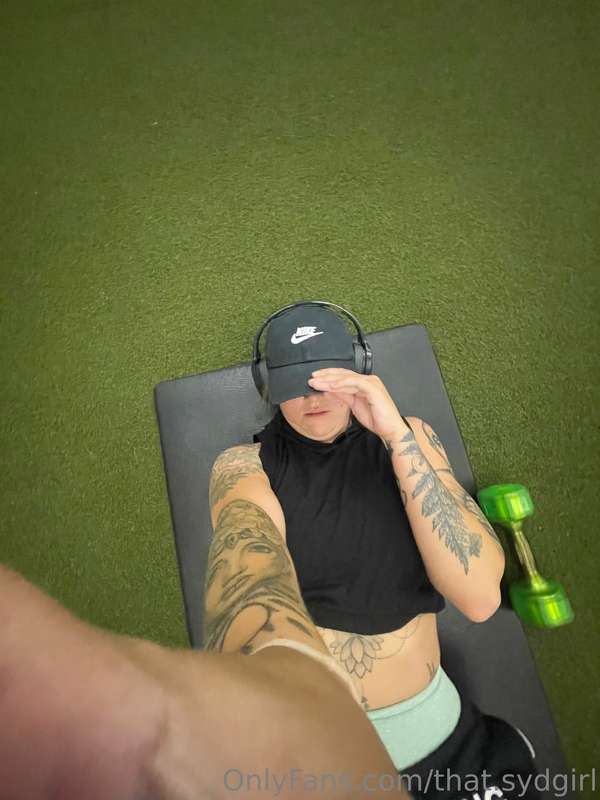 Gym Time is my FAVORITE part of the day! Nothing like leavin..