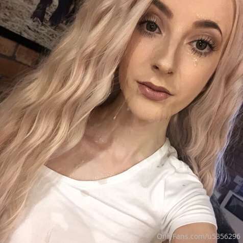 Dripping after sucking cock.