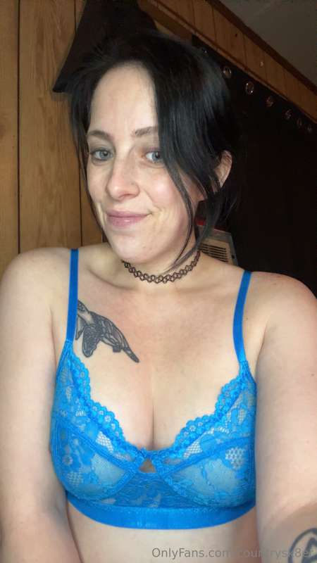 Mini blue lingerie photoshoot 🥵🔥