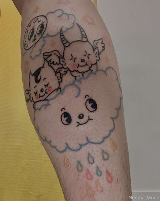Had a fun night in Sacramento getting my tattoo. It’s such a.. 2