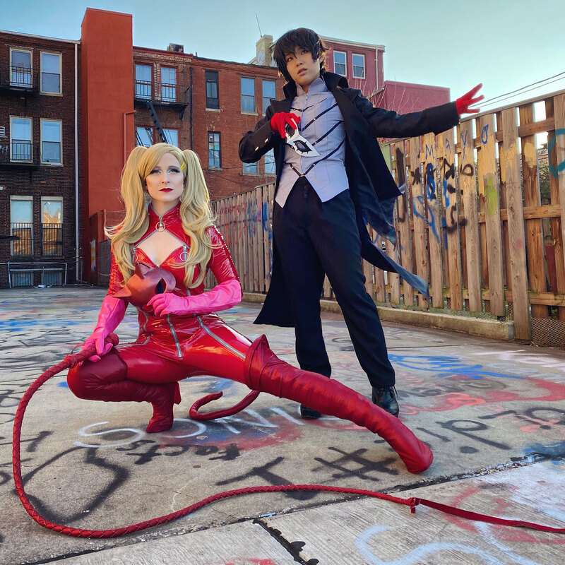 Surprise! I did a last minute Panther Ann cosplay. I can’t w..