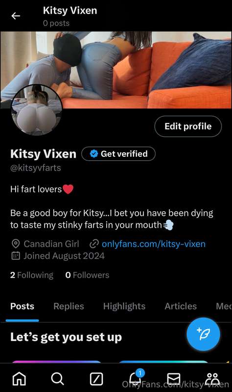 ***FOLLOW MY NEW TWITTER ACCOUNT!*** 😈💨❤️ https://x.com/kits..