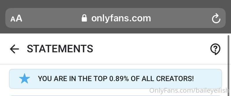 Yesterday marked the end of my first month on OnlyFans and I..