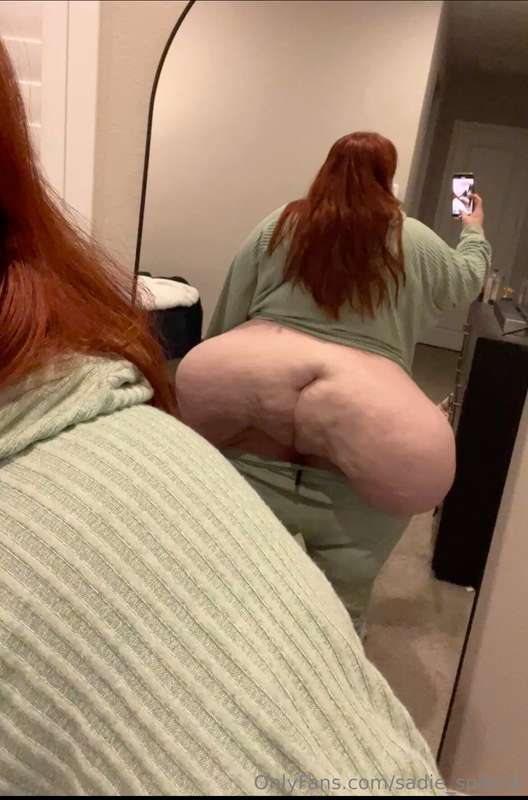 No panties is my ultimate cozy. Too much booty to contain al..