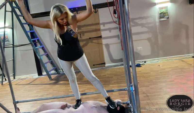 "Trainer trampling" Watch Me trample all over this boy. His ..