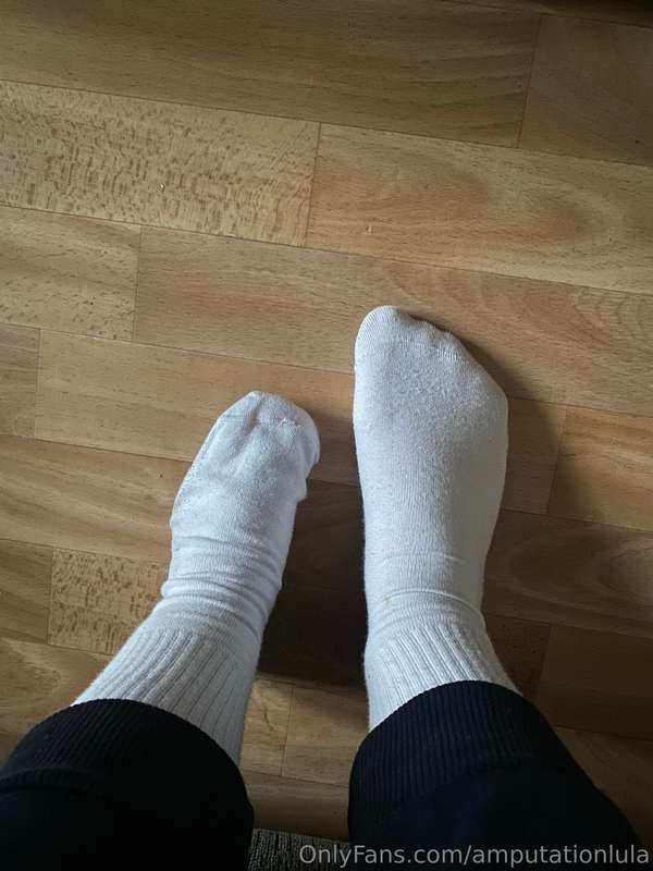 Being on my feet all day makes coming home and taking off my..