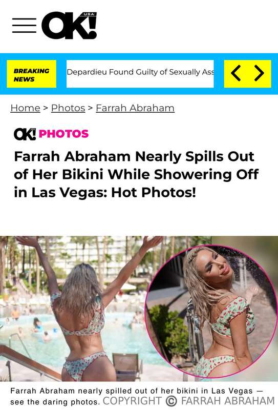 In OK! MAGAZINE LIKE…..