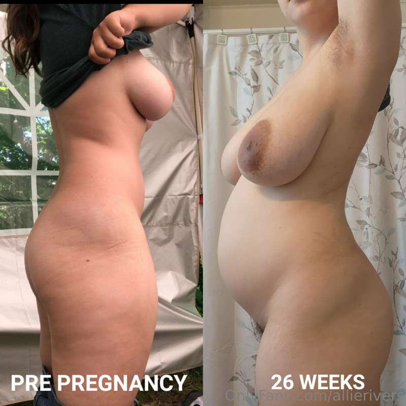 Some before and afters from throughout this pregnancy! You m..
