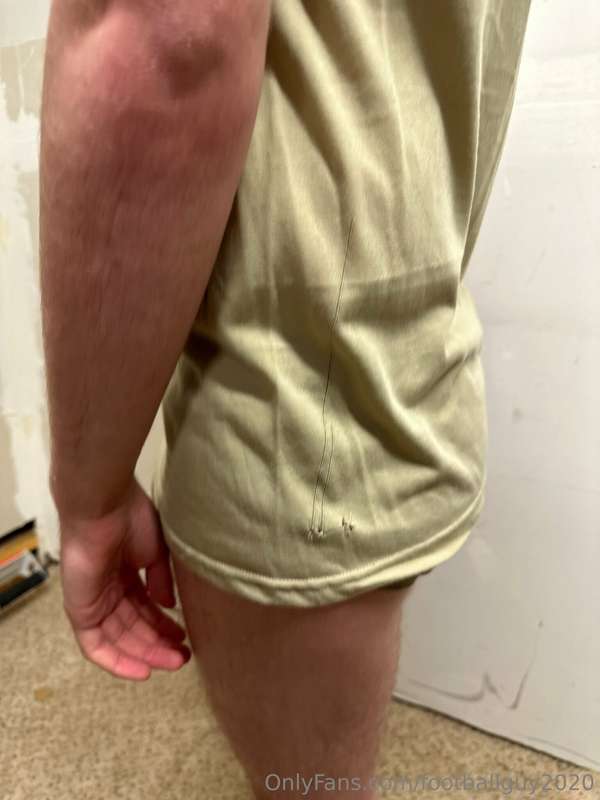 The private doing a little stripping down to his military br.. 16