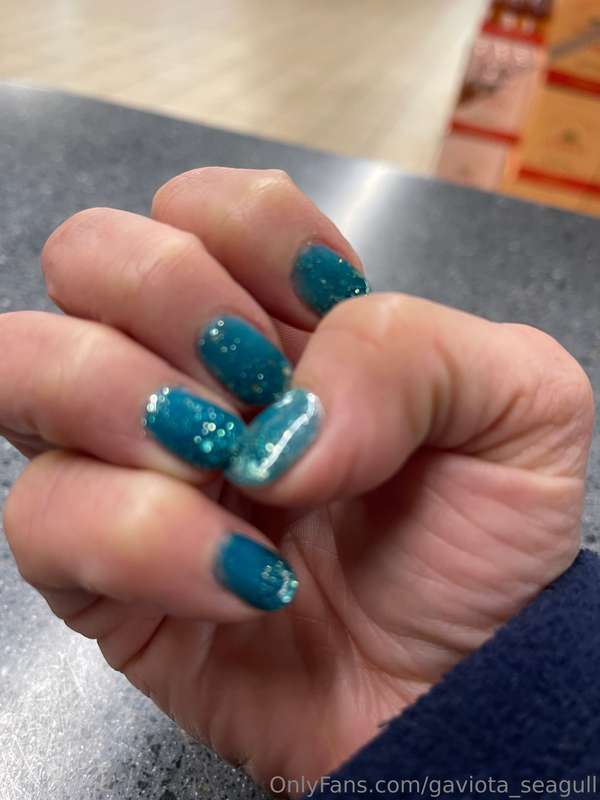 I did my nails. Who wants to help pay for them 
