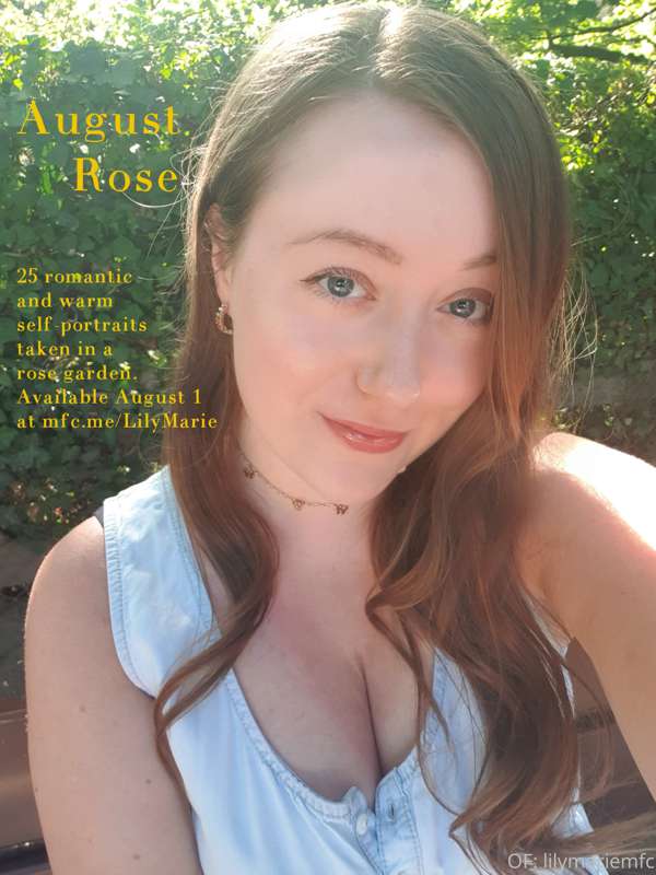 4 photos from my new photoset August Rose that's released on..