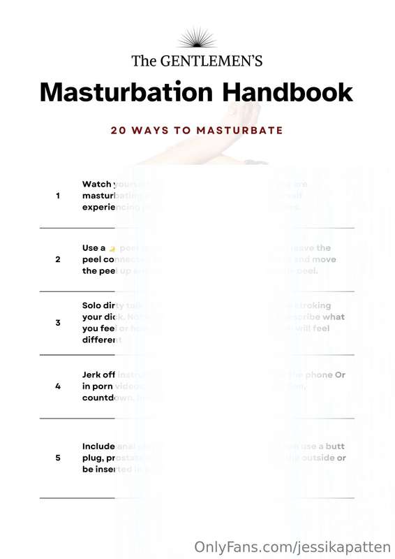 20 Unique Solo Sex IdeasMake masturbation even more enjoyabl.. 2