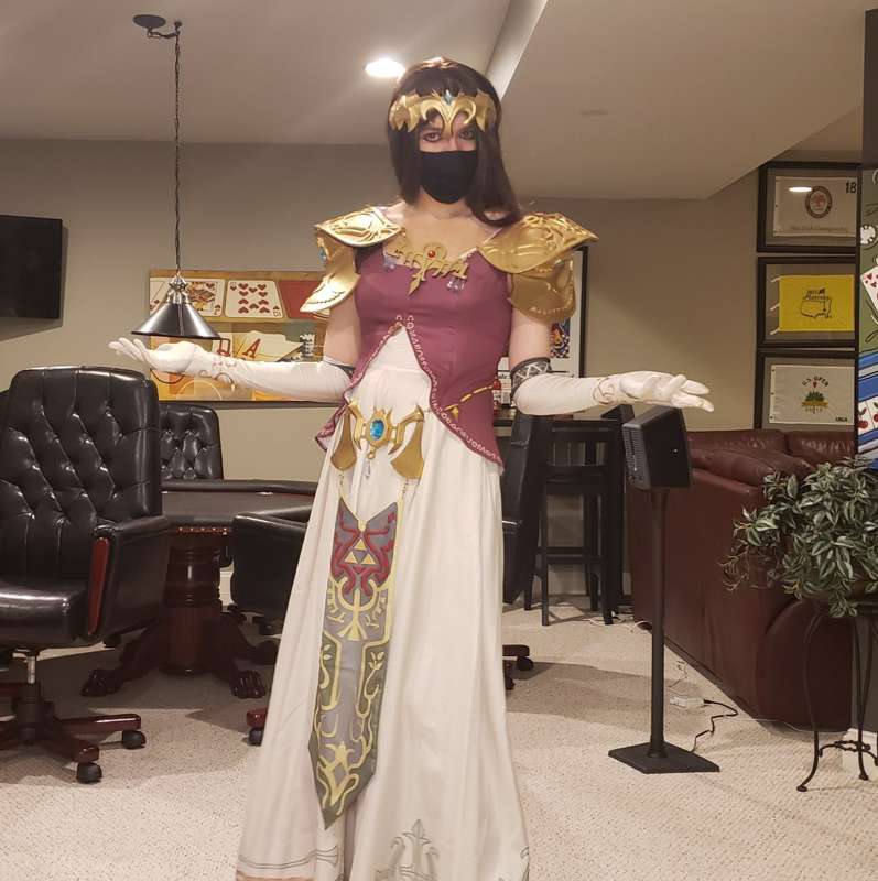 Twilight Princess Zelda part 2~! I will use my sword on u 1