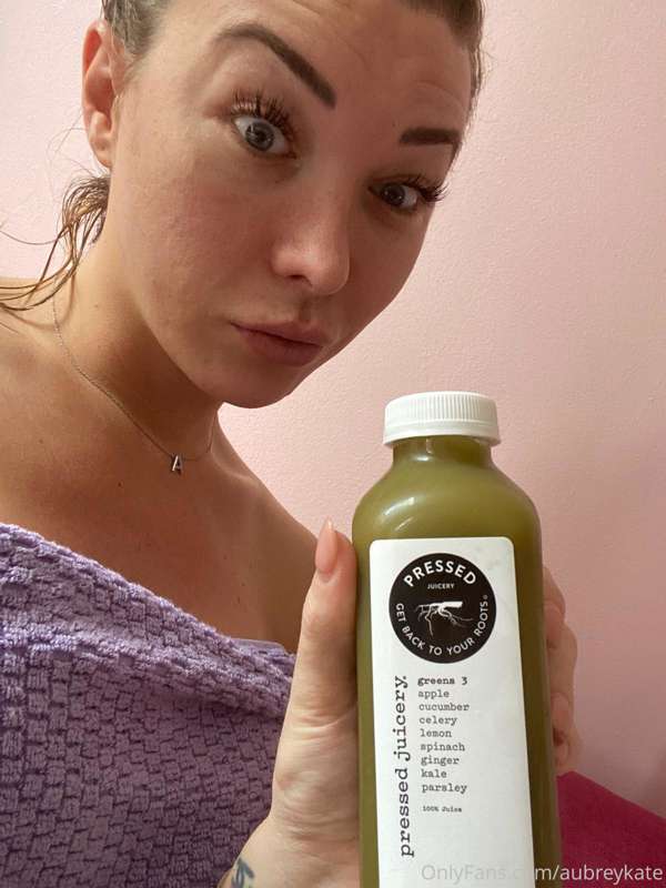 Enjoying my cleanse!