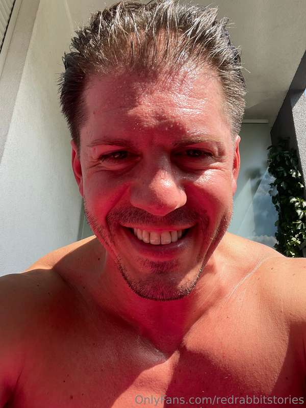 Tanning Session on The Terrace!