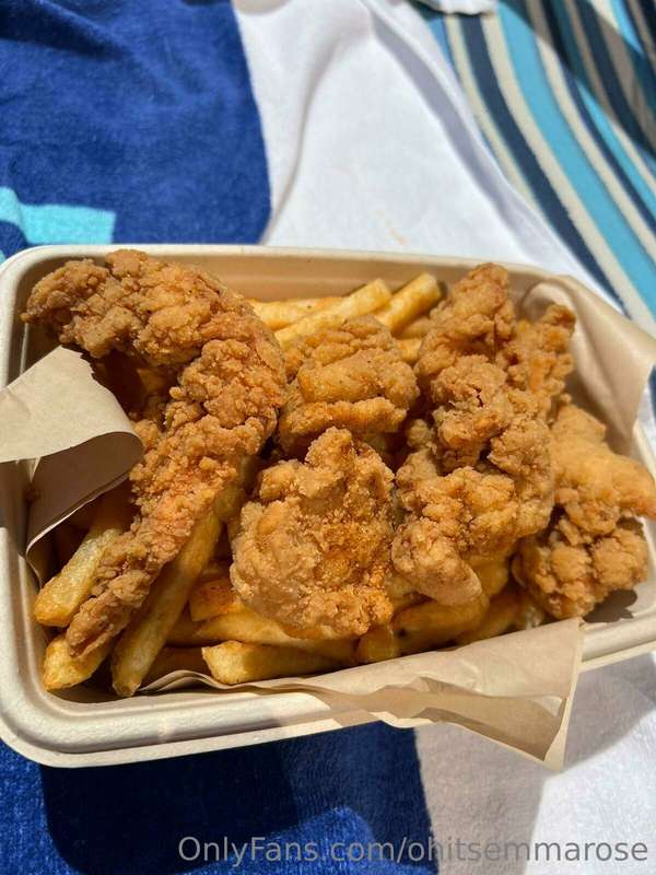 Chicken tendies for the win!!!!