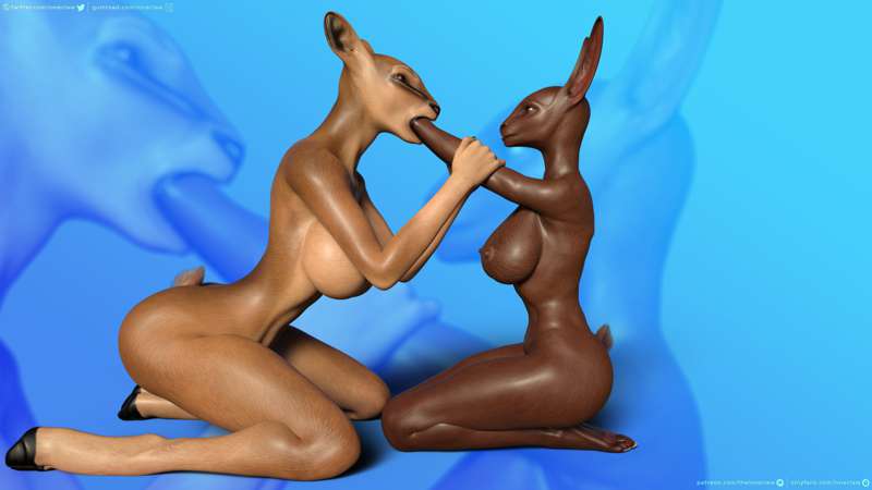[Vore Sequence] Elaine and the Bunny 2/?