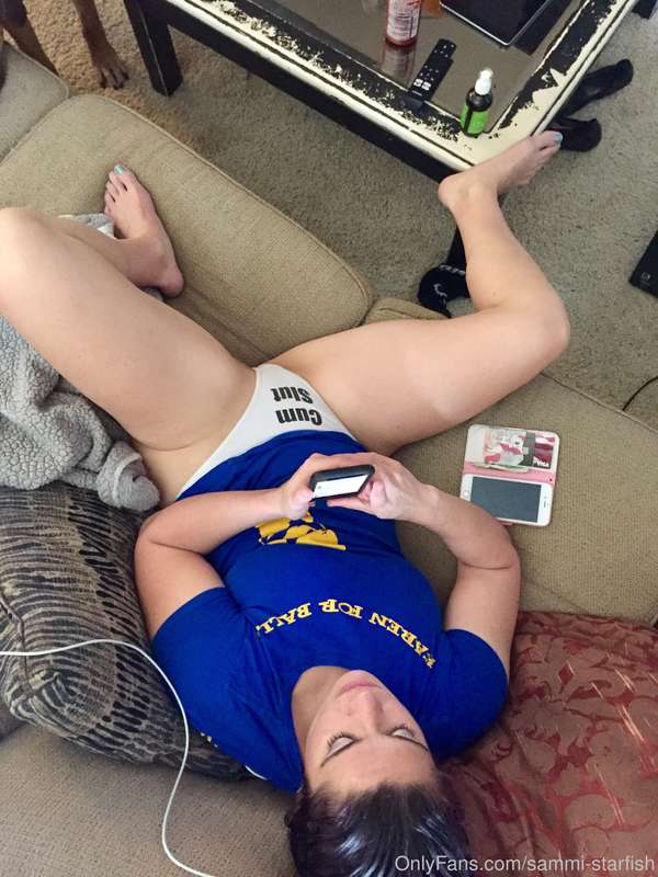 Doing some spring cleaning today.  When I saw these cum slut.. 5