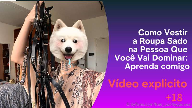 Assista o vídeo completo e explícito onde ensino a vocês dom..