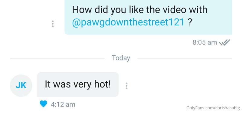 People are really loving the video with me and @pawgdownthes.. 7