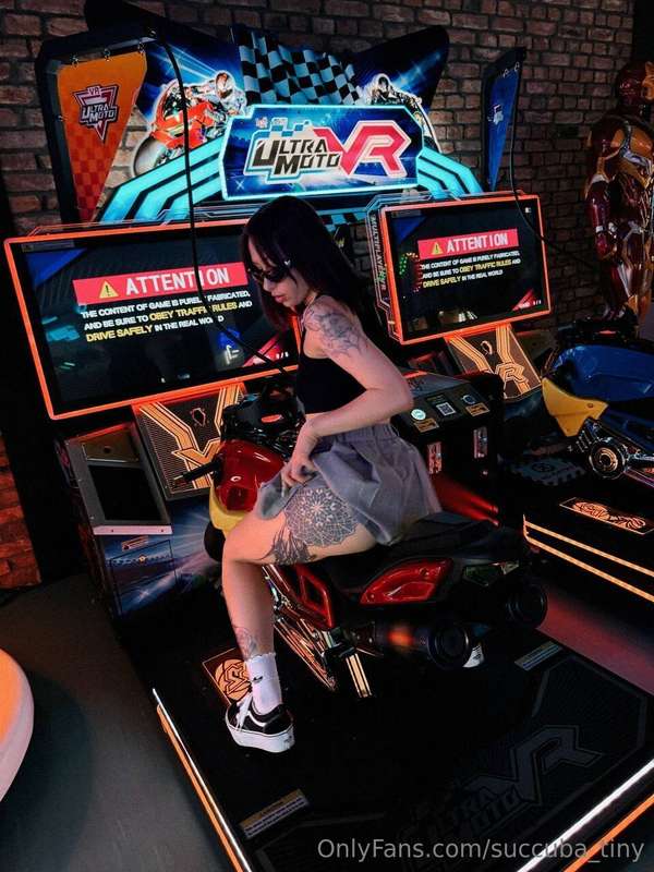 Today I spent the day at an amusement park, and it was an ab..