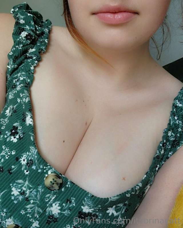 They are practically spilling out of this dress so I might a..