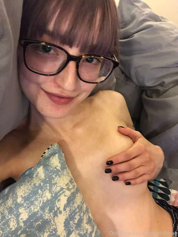 Look I got bangs and didn't put any makeup on!