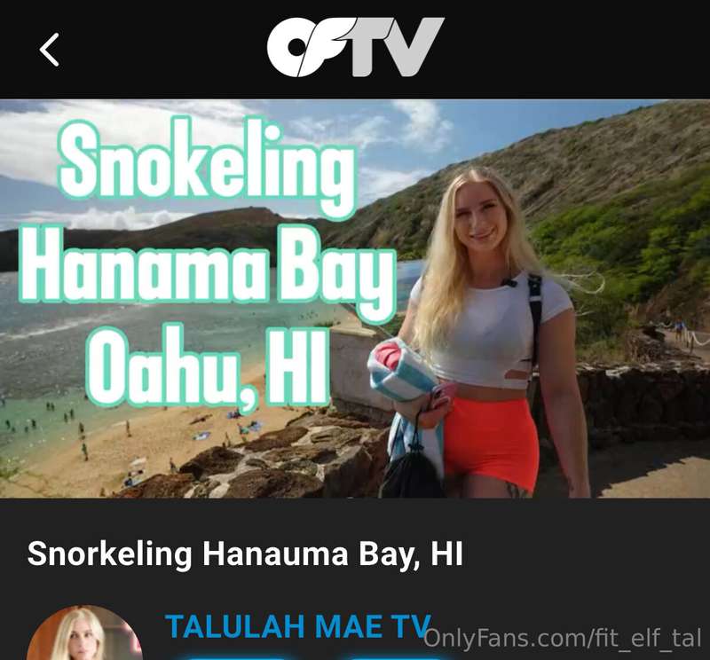 Help keep my snorkel video trending by watching it!! Click 👉..