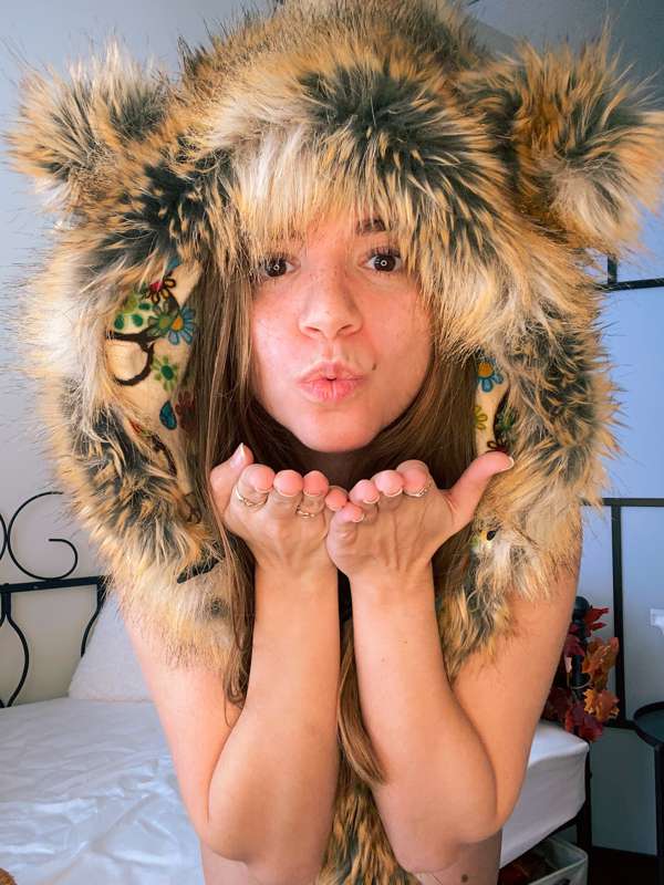 my new festival hood 🐺 8