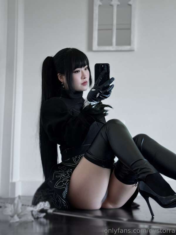 sneak peek at my new cosplay: stellar blade nier automata DL..