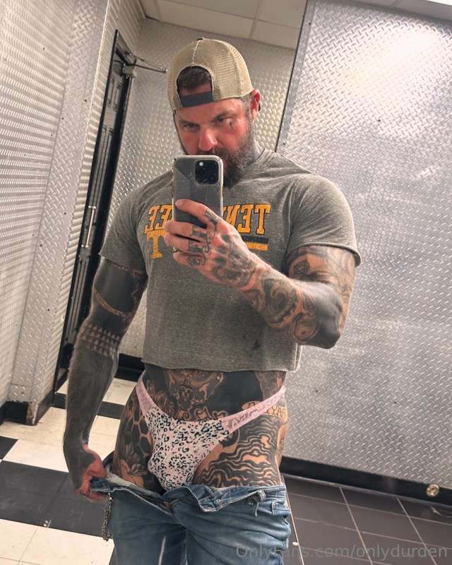 Last night's outfit at the bar my thong kept hanging out but.. 1