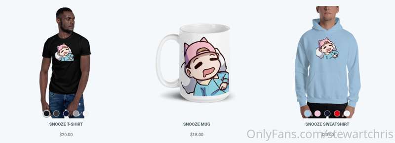Its official, Chris Stewart Merch is here!!!

https://stream..