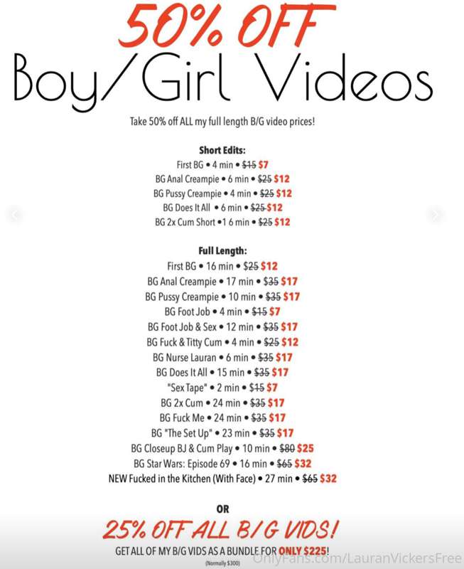 Wow! 🤯 I can clearly see we’re loving the 50% off Boy/Girl v.. 1