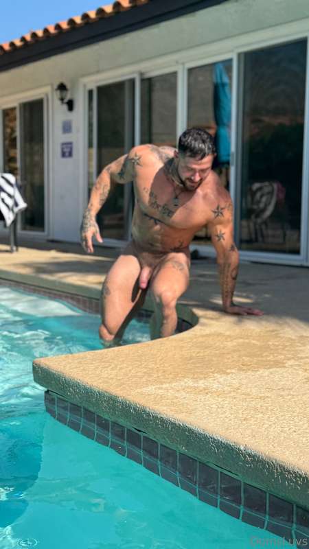 Me at the pool being a fool 😂 20