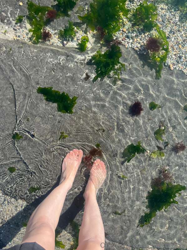 Fans de mis patitas ? Hoy fui a la playita 💕 estuvo muy rico.. 2