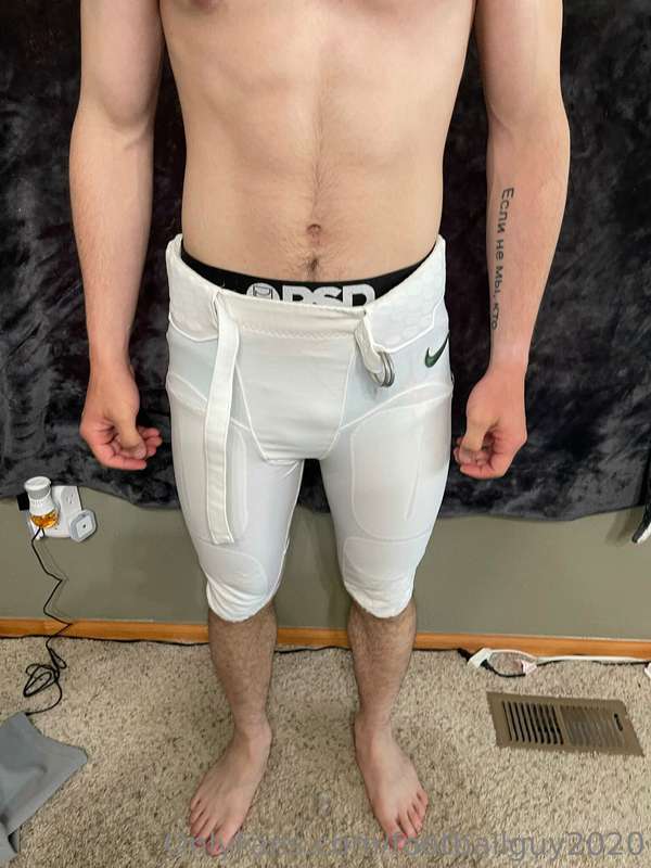 Me in football pants set 4 19